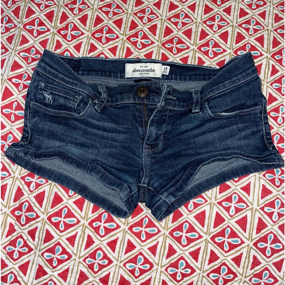 Abercrombie Jean Shorts Size Girls (14)